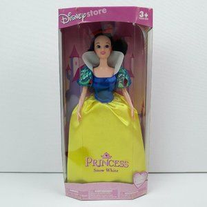Disney Store Princess Snow White 7 Dwarfs Doll